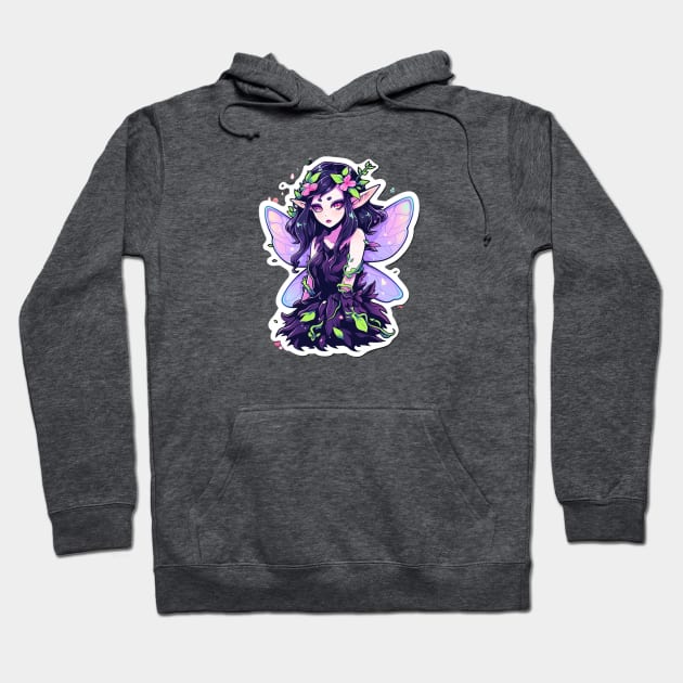 Pastel Goth Evil Fairy Hoodie by DarkSideRunners